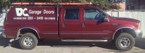 DC Garage Doors Inc Work Truck