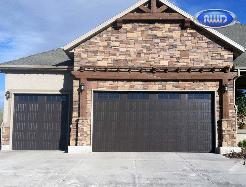Brick House with 2 Garage Doors