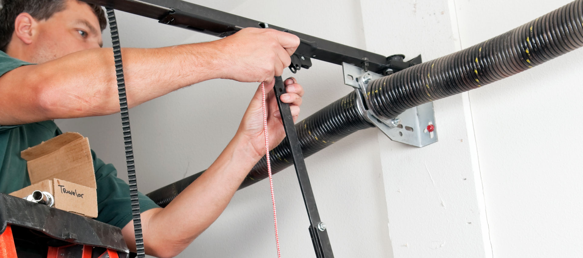 broken garage door spring